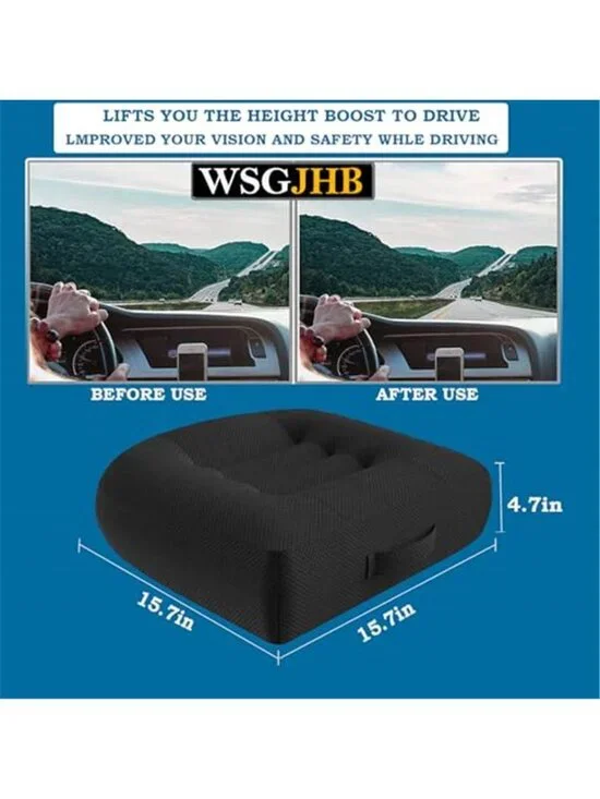 Car Seat Cushion Booster Seat Cushion Office Chair Cushion Driving Support